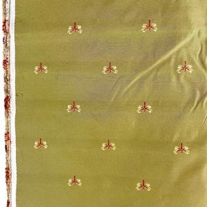 Upholstery Fabric Gold Embroidered Dragonflies 144” X 28”